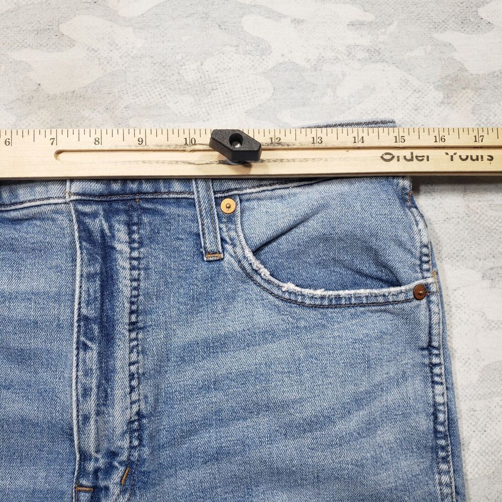 Madewell Light Blue Flare & Wide Leg Jeans - Picture 7 of 12